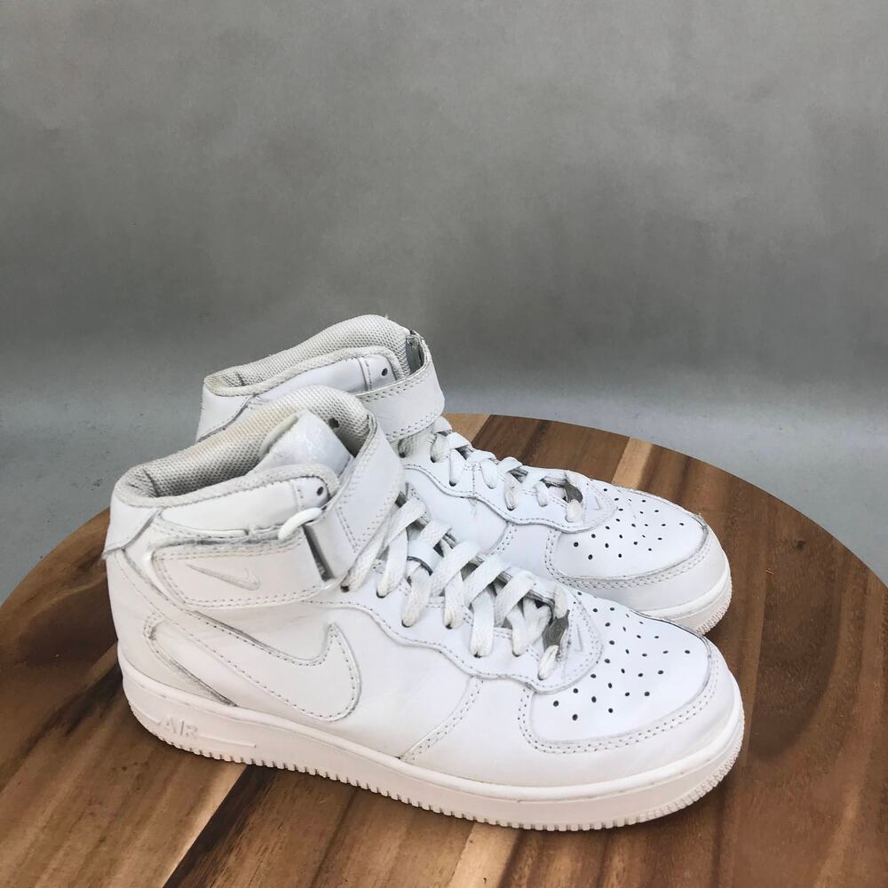 Nike Kids White High-Top Sneakers